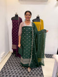 LS0184 Unstitched Partywear material