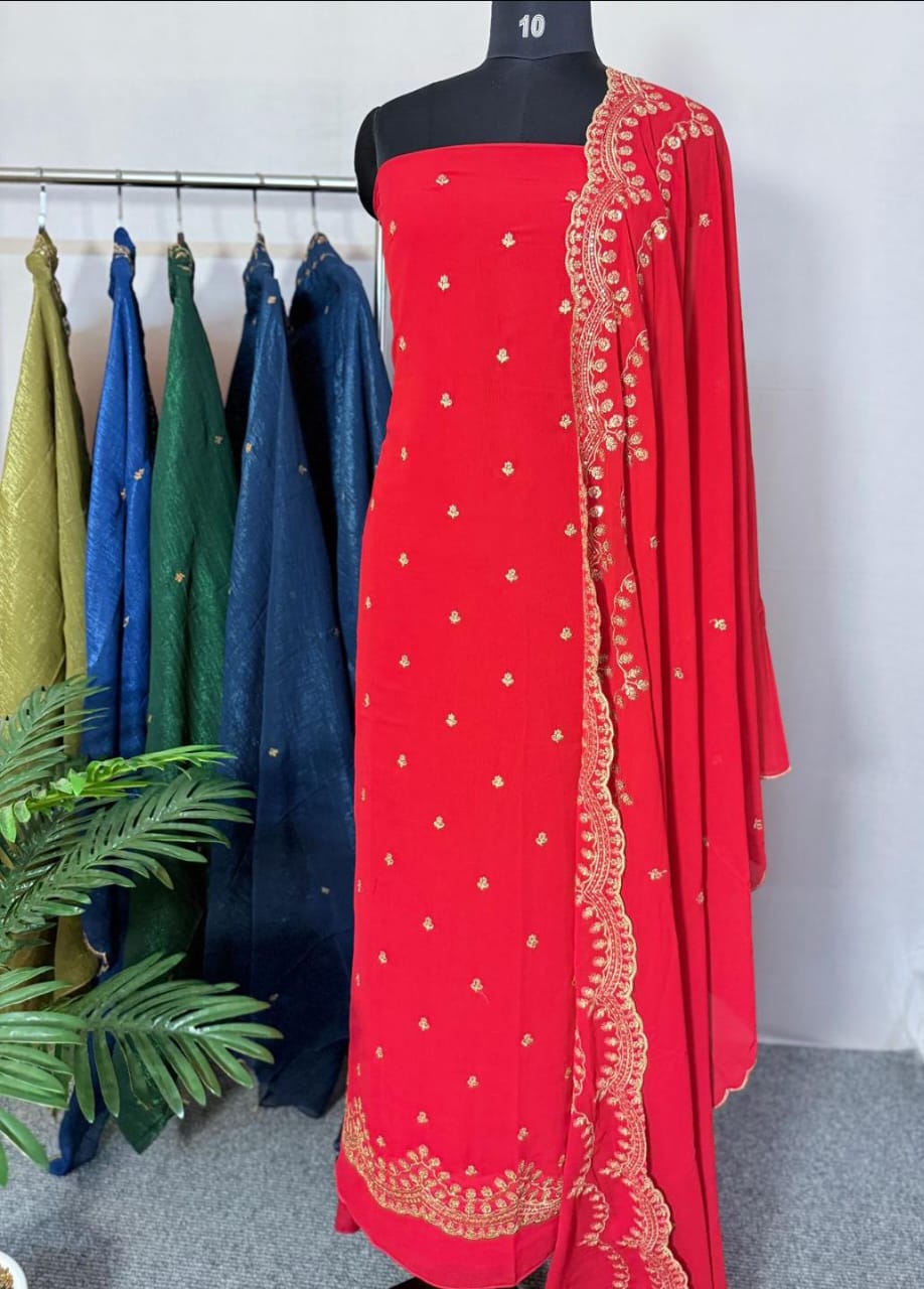 LS0206 Georgette Unstitched Salwar