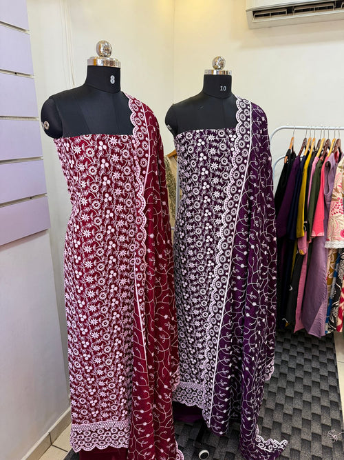 LS0010 UNSTITCHED SALWAR MATERIAL