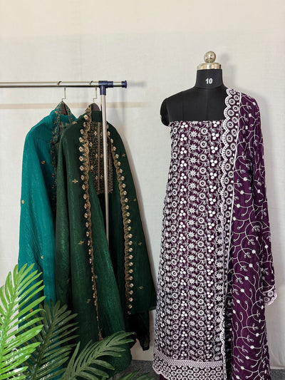 LS0041 Unstitched Salwar Material