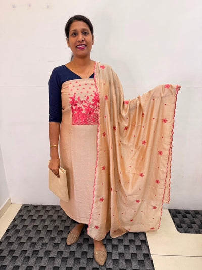 Ls0187 Unstitched Salwar Material