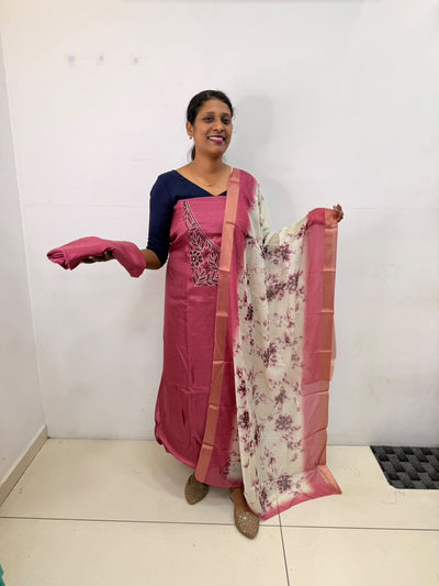 LS0204 Unstitched Salwar Material